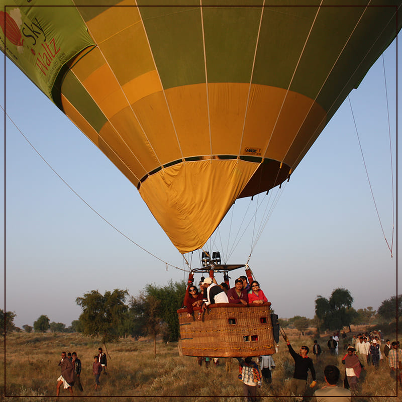 You Can Go On Hot Air Balloon Ride And Enjoy The Beauty Of The State.